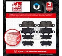 Brake Pads Set Rear 116174 Febi 97035294904 971698451A 97035294905 971698451D