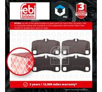 Brake Pads Set Rear 116175 Febi 99735294701 99735294702 99735294792 99735294793
