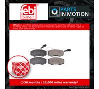 Brake Pads Set Rear 116254 Febi D4060MA000 5001868608 D15828794 Quality New