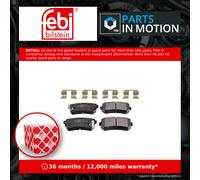 Brake Pads Set Rear 116270 Febi 583022SA70 583022YA31 583022YA50 583022YA70 New