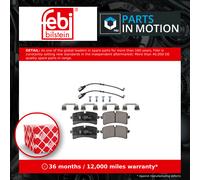 AutoStar Germany Brake Pad Set Porsche Macan Turbo 95B698451A