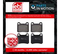 Ferdinand Bilstein Brake Pads Set for Mercedes C220 S202/W202 Rear 2.2/2.2D 93–01 A0004200120