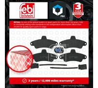 Brake Pads Set Rear 16159 Febi 1088938 1089400 1129986 1204852 1500668 21586 New