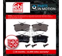 Brake Pads Set fits FORD FOCUS 2.0 Rear 98 to 04 1075565 C1BC2M007AA 1107698 New