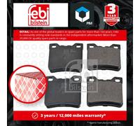 BRAKE PAD SET DISC BRAKE FOR PEUGEOT 607 9D 9U RHZ DT17TED4 XFX FEBI BILSTEIN