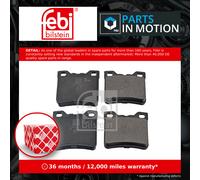 Brake Pads Set Rear 16219 Febi E172198 E172280 1611456880 425130 425208 21279