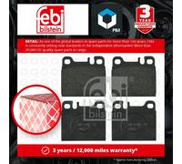 Brake Pads Set Rear 16254 Febi A0014207320 A0014210412 0014207320 0014210412 New
