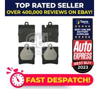 Brake Pads Set fits MERCEDES SLK280 R171 3.0 Rear 05 to 11 M272.942 A0024205220