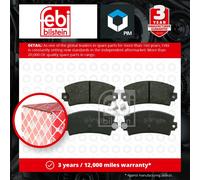 FEBI BILSTEIN 16407 Brake pad set
