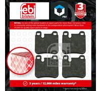 Brake Pads Set Rear 16517 Febi 96435294901 96435294902 96435294903 21163 Quality