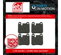 Brake Pads Set Rear 16517 Febi 96435294901 96435294902 96435294903 21163 Quality