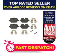 febi bilstein 16560 brake pads with add-on material (Set of 4) (rear axle)