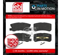 Brake Pads Set fits PEUGEOT 4008 Rear 1.6 1.6D 1.8D 2012 1611838980 1617265280