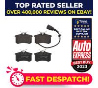 Brake Pads Set fits VW POLO 9N, Mk4 1.4 Rear 01 to 12 JZW698451F 6Q0698451 Febi