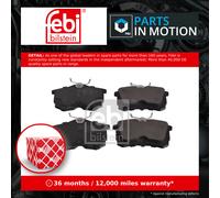 Brake Pads Set fits HONDA ACCORD CL9 2.4 Rear 03 to 08 43022SEAE00 43022SEAE01