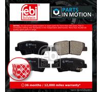 FEBI BILSTEIN 16799 Brake pad set