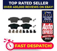 febi bilstein Brake Pad Set 16813 - Rear Axle with Fastening Material, 1 unit