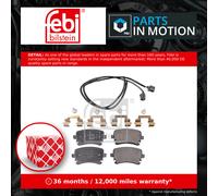 FEBI BILSTEIN 16826 Brake pad set
