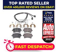 FEBI BILSTEIN Brake Pad Set 16826 - Rear Axle - fits VW Phaeton (3D0698451/3D0698451A)