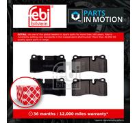 Brake Pads Set fits AUDI Q7 4LB 6.0D Rear 08 to 14 CCGA 4L0698451B 4L0698451C