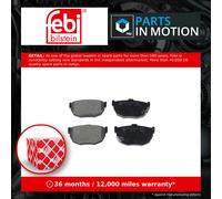 FEBI BILSTEIN 170259 Brake pad set