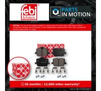 FEBI BILSTEIN 173772 Brake pad set
