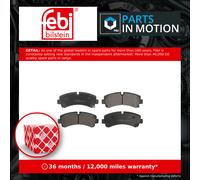 Brake Pads Set Rear 188668 Febi C00212546 22964 22965 22966 Quality Guaranteed