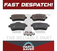 Brake Pads Set fits MERCEDES ML500 W166 4.7 Rear 12 to 15 NK 0064203320 Quality