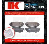 Brake Pads Set fits TOYOTA CAMRY 3.5 Rear 2017 on NK 0446602370 0446602380 New