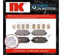 Brake Pads Set Rear 229341 NK 68353597AA K68353597AA K68353597AB K68353597AC New