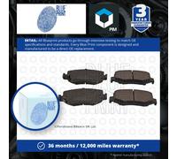 Brake Pads Set Rear ADA104214 Blue Print V2013776AA 68003776AA D12748390 Quality