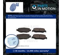 Brake Pads Set Rear ADA104214 Blue Print V2013776AA 68003776AA D12748390 Quality