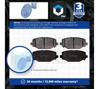 BLUE PRINT ADA104271 Brake pad set