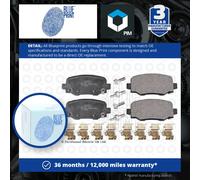 Blueprint ADA104277 Disc Brake Brake Pad Set Rear Braking Fits Jeep Cherokee