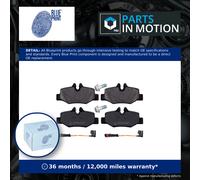 Brake Pads Set Rear ADBP420000 Blue Print A0004216210 A0014211010 A0034208120