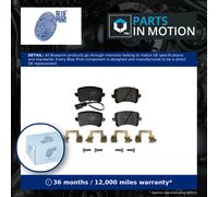 Brake Pads Set Rear ADBP420030 Blue Print 8U0698451D 8U0698451E 22186 D13478458