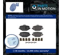 Brake Pads Set Rear ADBP420092 Blue Print A0004202106 A0004204002 A0004204102