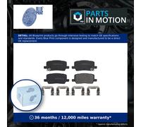BLUE PRINT ADBP420118 Brake pad set