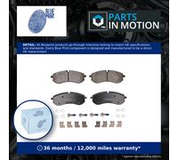 Brake Pads Set Rear ADBP420165 Blue Print 65508206007 2N0698451A 22492 Quality