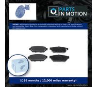 Brake Pads Set Rear ADC44244 Blue Print MB928314 MN116770 MR205377 MR389565 New
