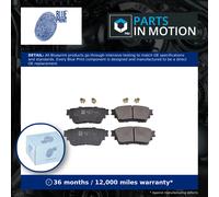 BLUE PRINT ADC44290 Brake pad set