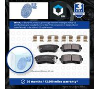 DISC BRAKE PADS SET FOR KIA HYUNDAI SPORTAGE SL G4FD D4FD L D4HA BLUE PRINT
