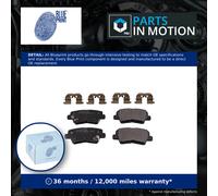 Brake Pads Set Rear ADG042165 Blue Print 58302A6A33 58302C8A30 58302D3A71 New