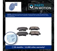 Brake Pads Set Rear ADG042181 Blue Print 58302G6A00 58302G6A10 58302G6A01 New