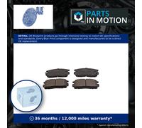 Brake Pads Set Rear ADG04281 Blue Print 1605123 4817791 4819239 04819239 20009