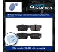 Brake Pads Set Rear ADH24247 Blue Print 06430SCVA00 06430SEDE50 06430SEDE60 New
