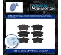 Brake Pads Set Rear ADH24281 Blue Print 43022TA0A00 43022TA0A80 43022TL1G00 New