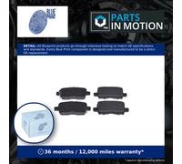 BLUE PRINT ADH24295 Brake pad set
