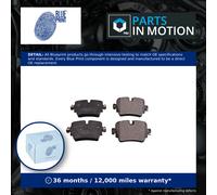 Blue Print ADJ134249 Brake Pad Set, pack of four
