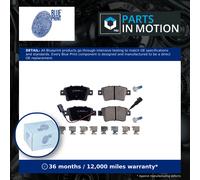Brake Pads Set Rear ADL144237 Blue Print 77365464 77365886 24349 D20648746 New